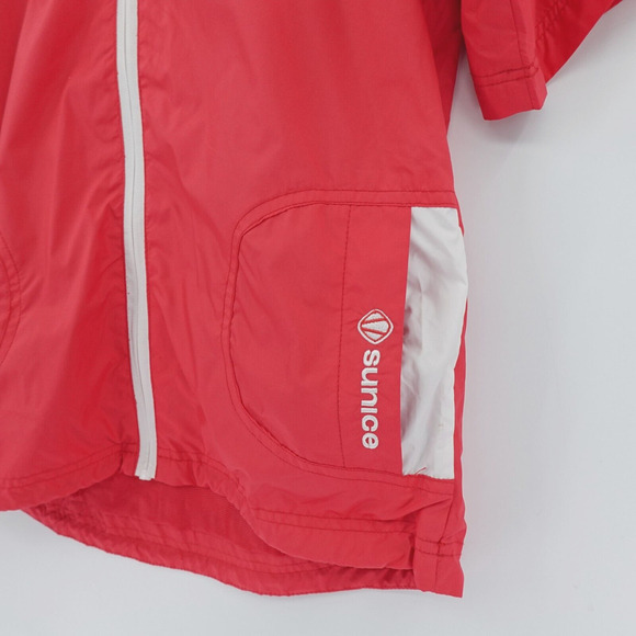 Sunice X20 CT Jacket Womens Medium Pink Golf Short Sleeve Athleisure Windbreaker - Picture 5 of 15